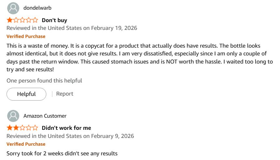 Customer experiences with Gelatine Sculpt